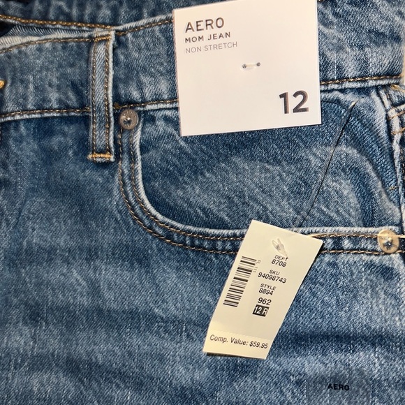 Aeropostale Mom jeans 12 - Picture 2 of 6
